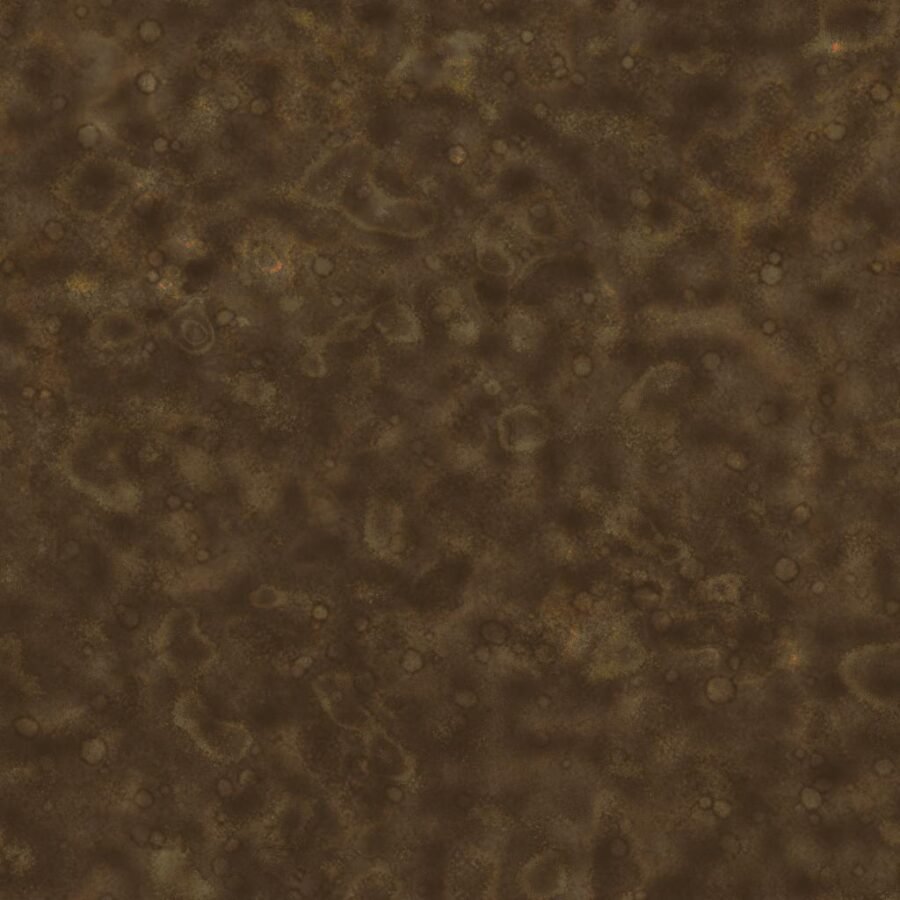Wet Muddy Ground Texture with Rocks and Stones
