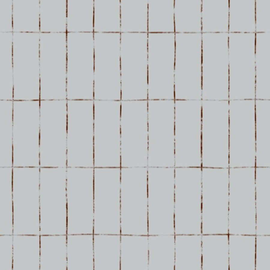 Rusty Iron Wire Fence