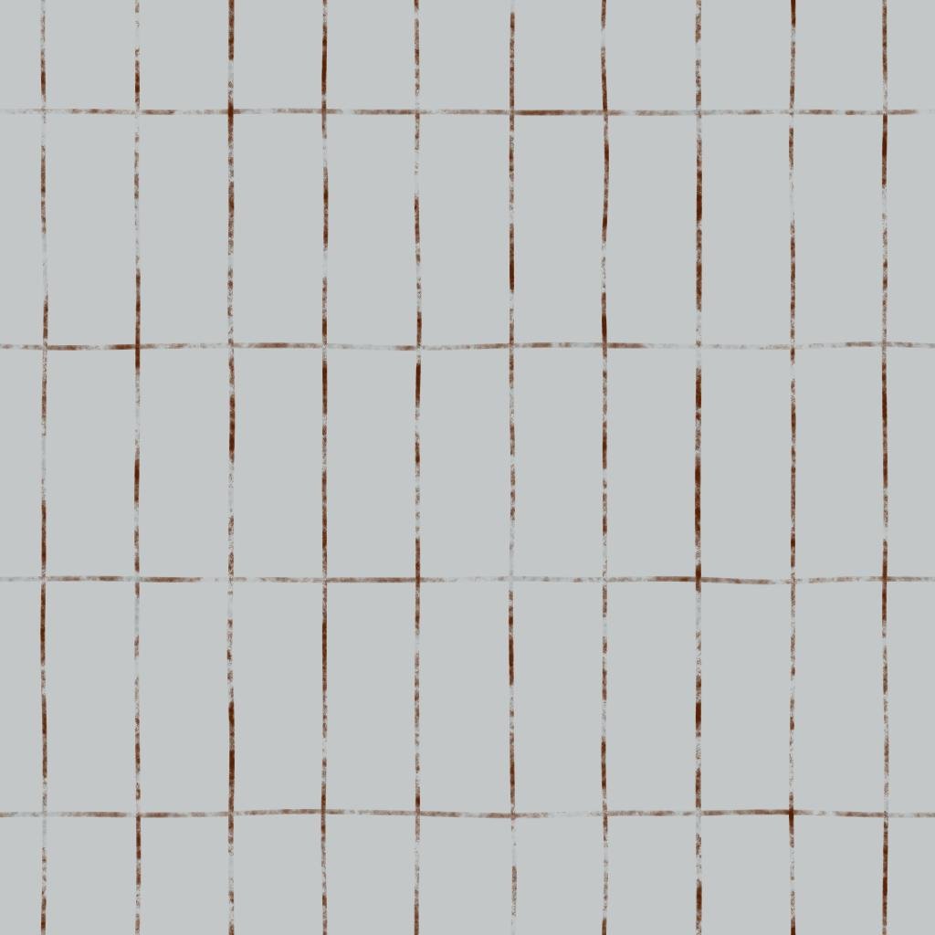 Rusty Iron Wire Fence