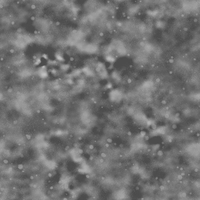 Roughness map of Wet Muddy Ground Texture with Rocks and Stones