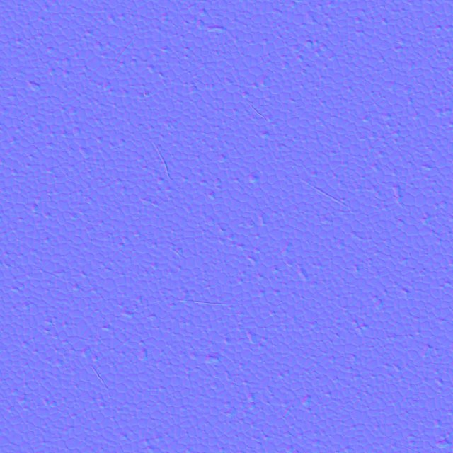 Normal map of Foam Board / Polystyrene Texture